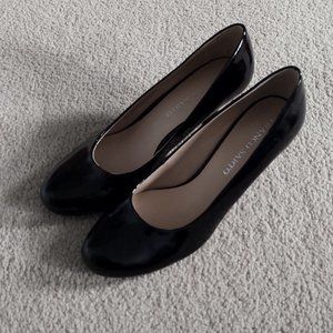 Black Patent Pumps